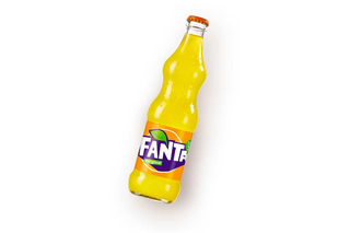 Fanta in vetro