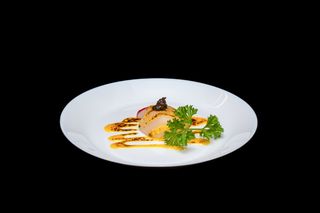 251. Capesante fiamma e salsa tartufo