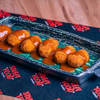 Croquetas de Costilla y Cebolla caramelizada