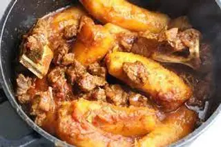 Beef With Matoke