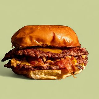 Burger dublu Spicy Cheese