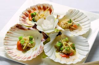 Capesante al vapore - 4 pezzi