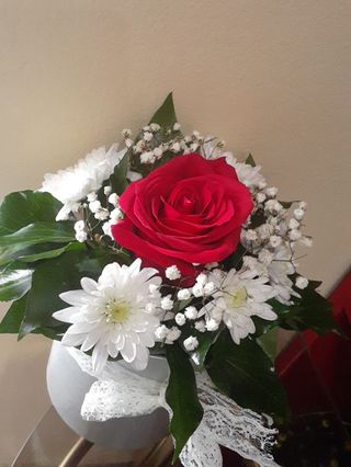 Mini flower box, ruža, margareta