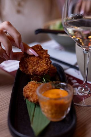 Polpetta di gamberi thai