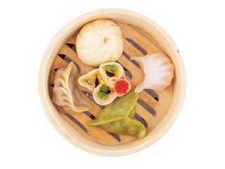 Selezione dim sum di terra