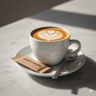 Caffè deca macchiato