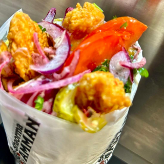 SHAORMA PUI CRISPY LIPIE MARE