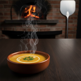 Supa crema de ardei copt