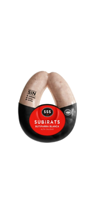 Butifarra Blanca Subirats Ud 245 Aprox