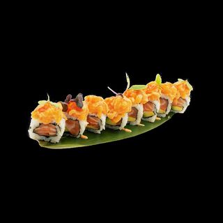 Spicy salmon roll - 8 pezzi
