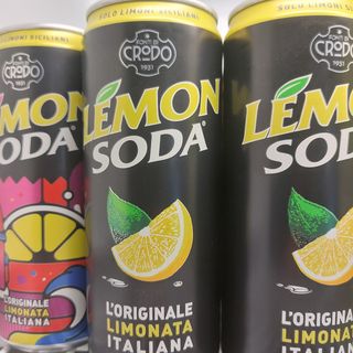 Lemon soda lattina 33 cl