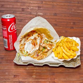 Menu panino kebab