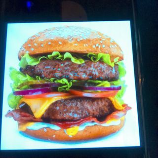 Yummy kebab burger duplo