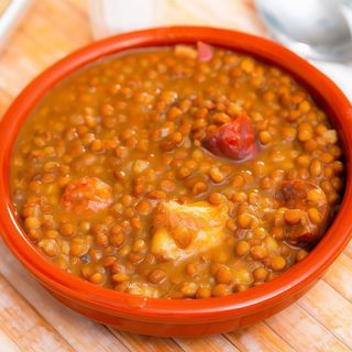 Lentejas a la Riojana
