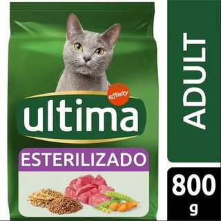 Cat Esterilizados Buey Ultima 800 Gr.