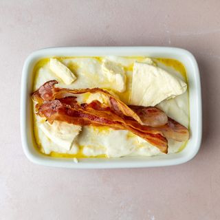 Kačamak od belog kukuruznog brašna