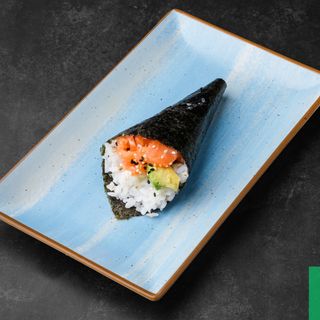 Temaki de salmao Philadelphia