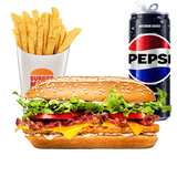 Bacon&Cheese Chicken Royal Zestaw