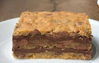 Triple Nutella Cookie Bar