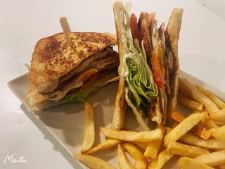 Sándwich La montaña crujiente