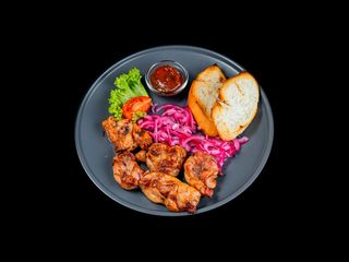 Шашлик з курячого стегна