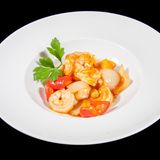 Gamberetti in salsa piccante