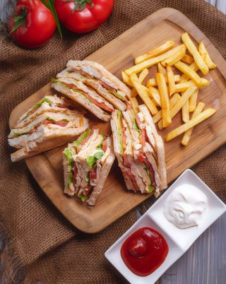 Sandwich Club de Crispy