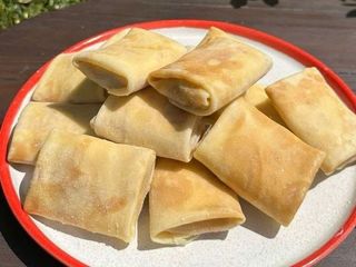 Млинці з грибами, куркою та сиром (1kg)