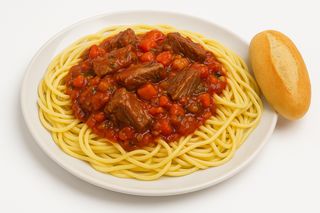 Spaghetti Avec Foie