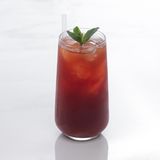 Espresso tonic cherry
