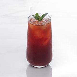 Espresso tonic cherry