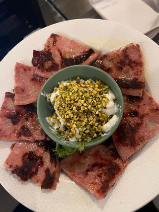 Mortadella alla piastra