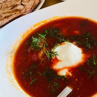 Борщ по-простому