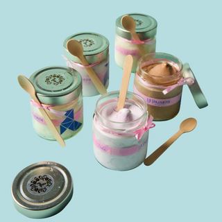 Helado de Violeta de La Pajarita 