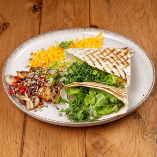 Vegetarian Tostada