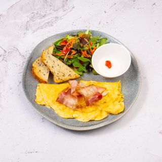 Omlet slanina