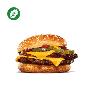 Plant-Based Double Cheeseburger