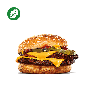 Plant-Based Double Cheeseburger