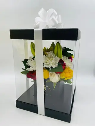 Square Pvc Flower Box