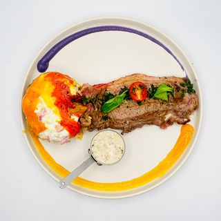 Entrecôte Grillée Sauce maître d'Hôtel