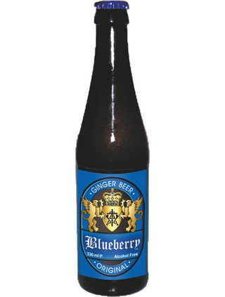 Bere din ghimbir cu afine 330ml