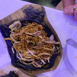 tallarines a la plancha