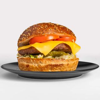 Irish black angus burger