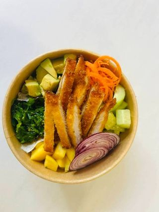 Poké de Panado Frango