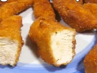Tiras de pollo crujiente (6 uds.)