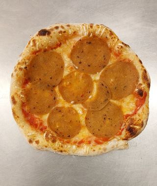 Pizze Vegana Diavola Sin Gluten (Mediana)