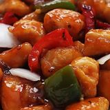 Pollo Frito A La Salsa Agridulce