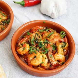 Tajine crevettes 