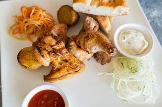 Шашлык из курицы 