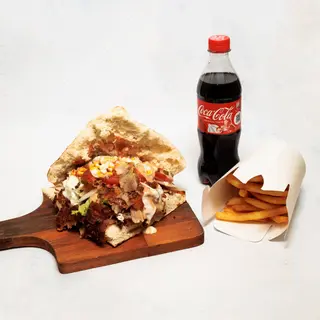 Kebab lepinja menu